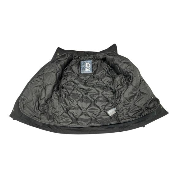 Brandit Large Black Lined Army Military Parka Jacket 217-3 Outdoor Gorpcore - Picture 2 of 16